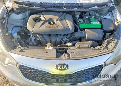 2015 Kia Forte Ex из США, поврежденный, VIN KNAFX4A81F5266489